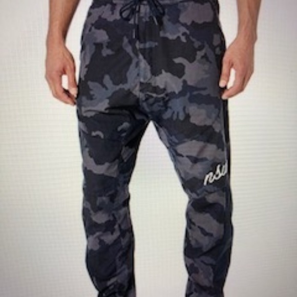 blue camo nike sweatpants